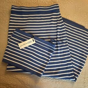 Striped skirt and tube top set